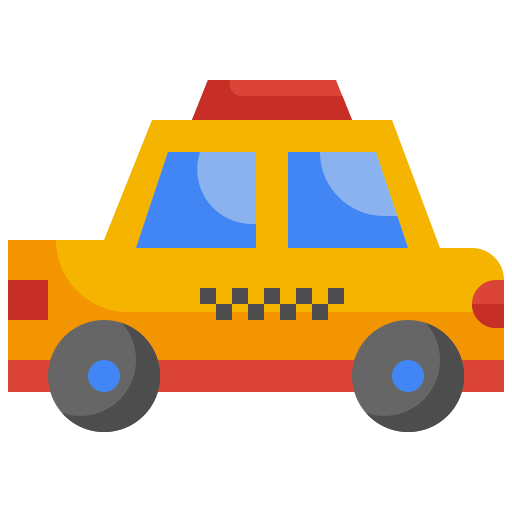 taxi Generic Flat icono