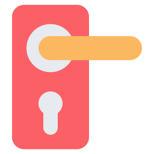 türschnalle Generic Flat icon
