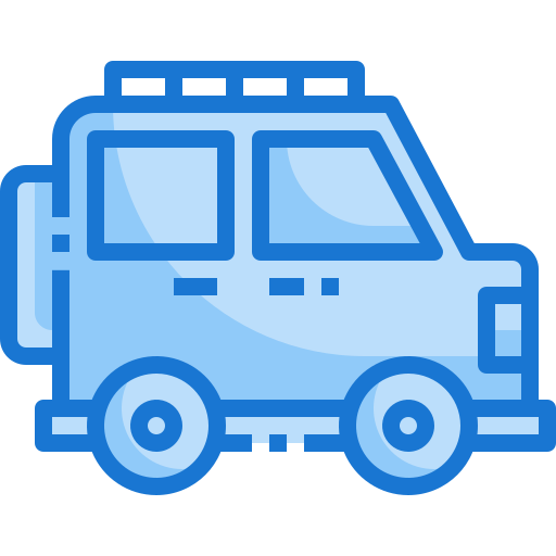 Автомобиль внедорожник Generic Blue иконка