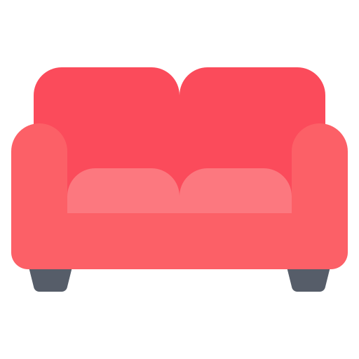 sofa Generic Flat ikona