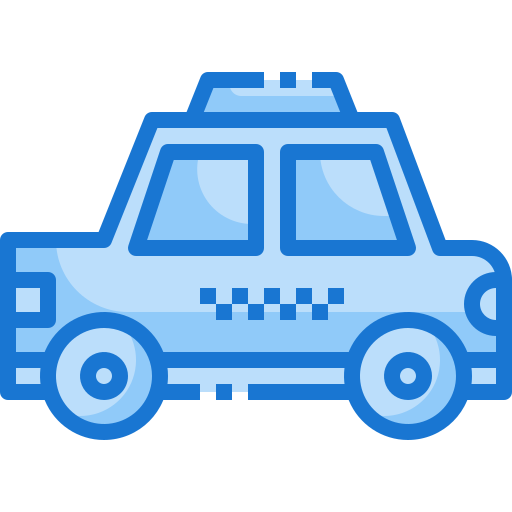 taxi Generic Blue Icône