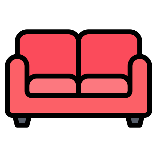 Sofa Generic Outline Color icon