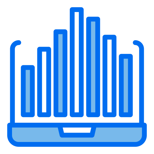 analitico Monochrome Blue icona