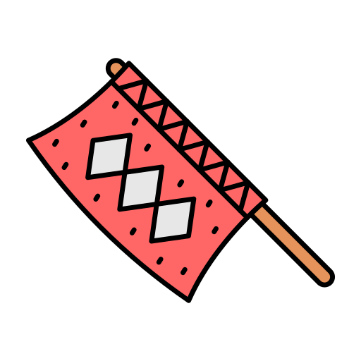 uchiwa Generic Outline Color icono