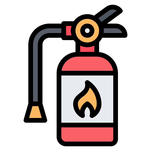 消火器 Generic Outline Color icon