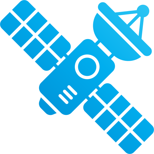 satellit Andinur Flat Gradient icon