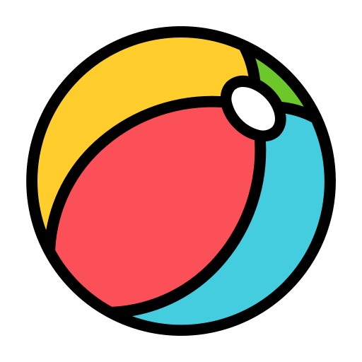 palla Generic Outline Color icona