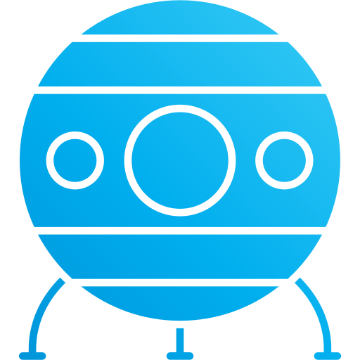 refugio espacial Andinur Flat Gradient icono