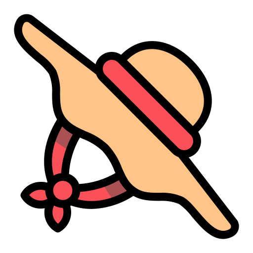 모자 Generic Outline Color icon