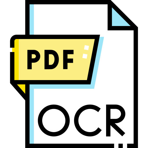 ocr Detailed Straight Lineal color icon