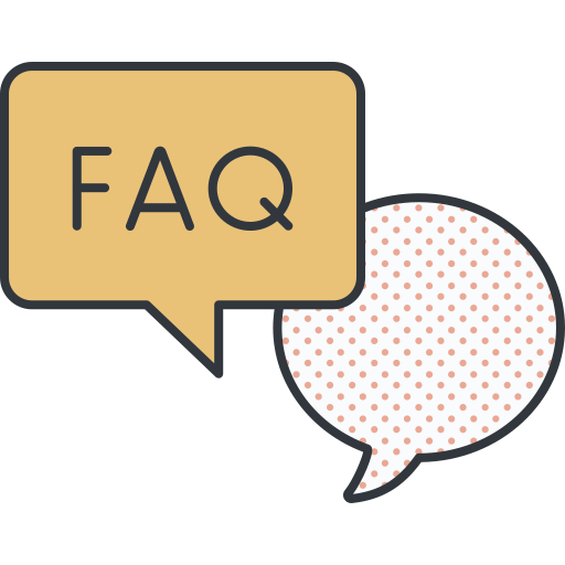 preguntas más frecuentes Detailed Offset Lineal color icono