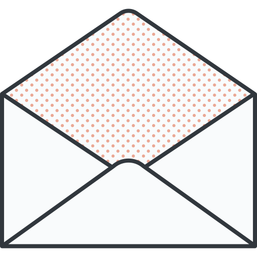 Почта Detailed Offset Lineal color иконка