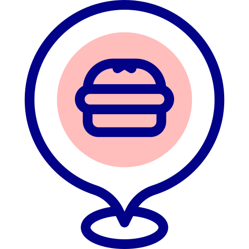 Бургер Detailed Mixed Lineal color иконка