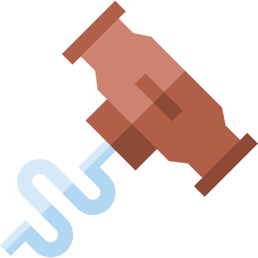 Corkscrew Basic Straight Flat icon