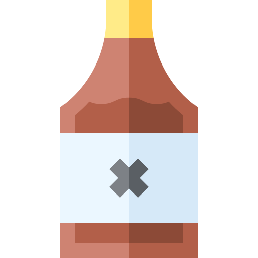 ラム酒 Basic Straight Flat icon