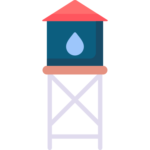 torre de água Special Flat Ícone