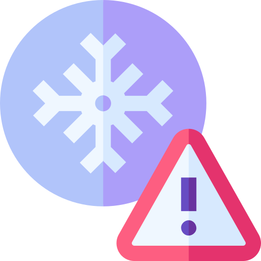 niedrige temperatur Basic Straight Flat icon