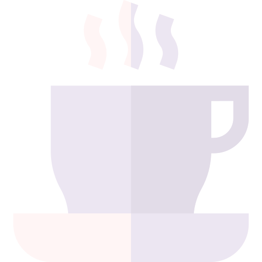 café Basic Straight Flat Ícone