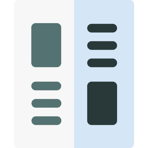 メニュー Basic Rounded Flat icon