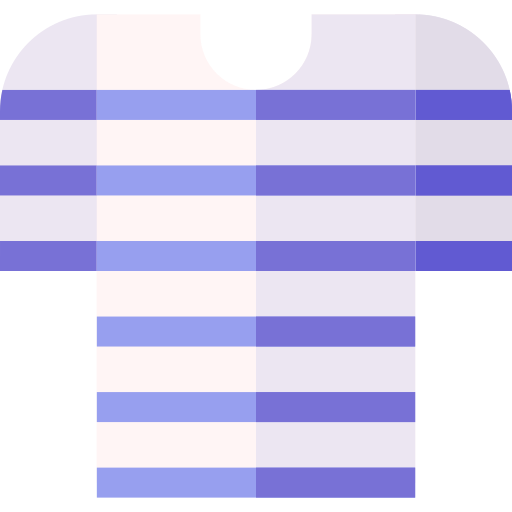 camiseta Basic Straight Flat Ícone