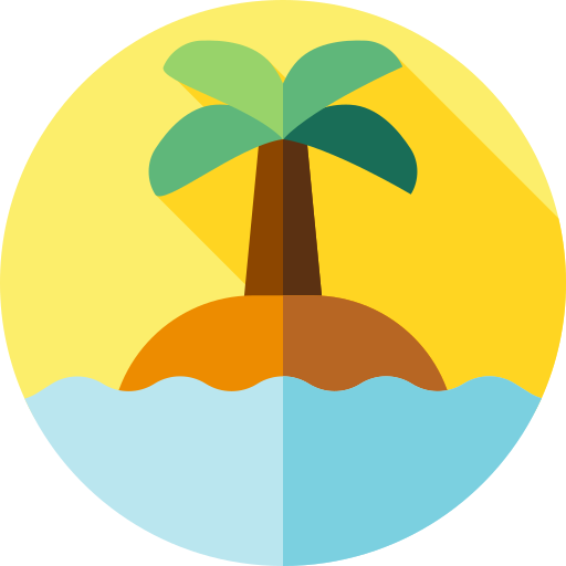 strand Flat Circular Flat icon