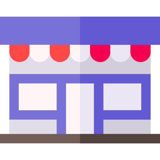 Coffee shop Basic Straight Flat icon