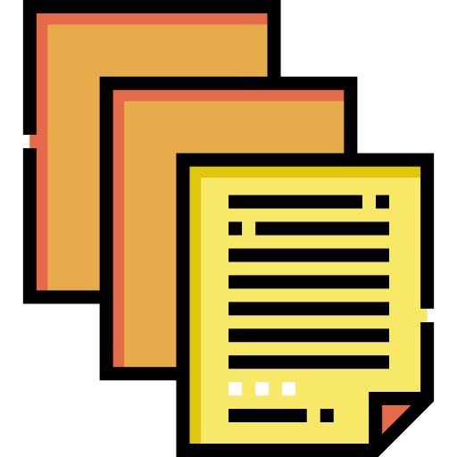 ファイル Detailed Straight Lineal color icon