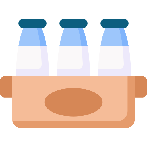 garrafa de leite Special Flat Ícone