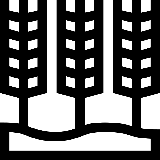 trigo Basic Straight Lineal icono