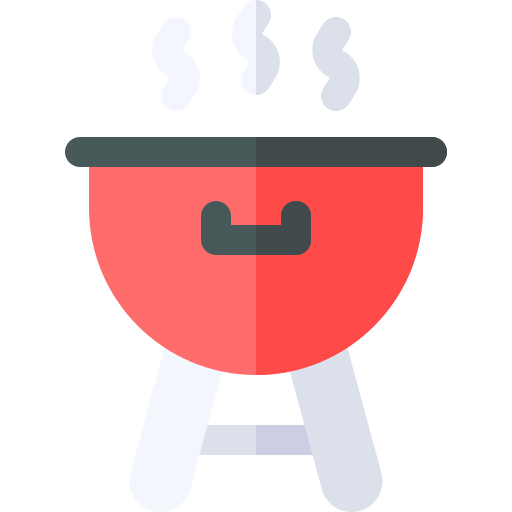 grill Basic Rounded Flat ikona