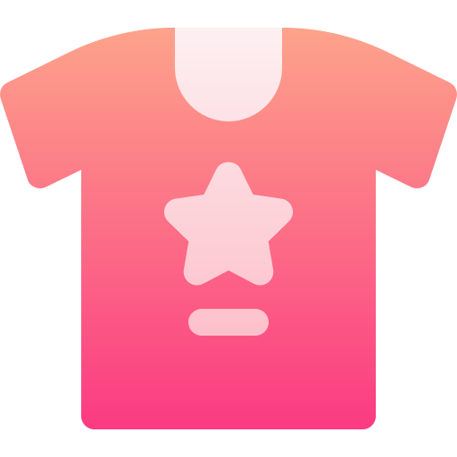 티셔츠 Basic Gradient Gradient icon