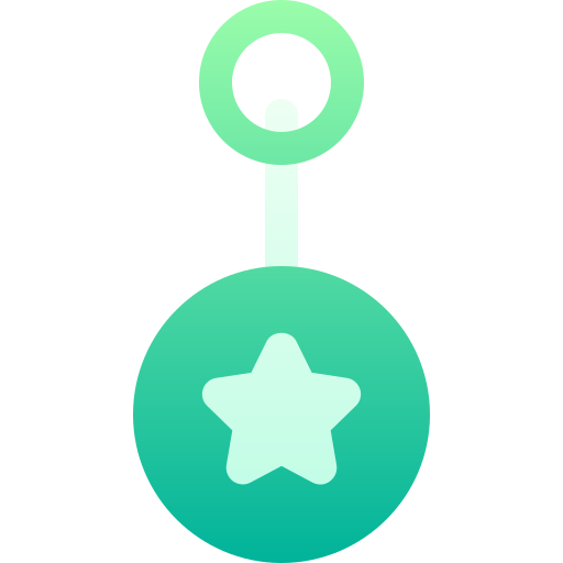 Key chain Basic Gradient Gradient icon