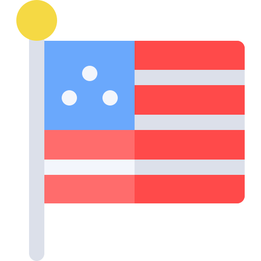 flaga Basic Rounded Flat ikona