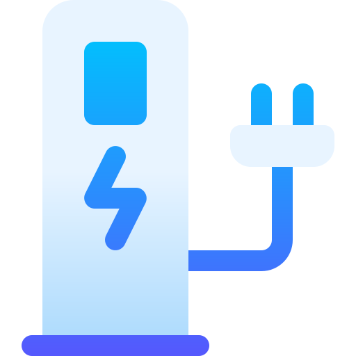 Charging station Basic Gradient Gradient icon