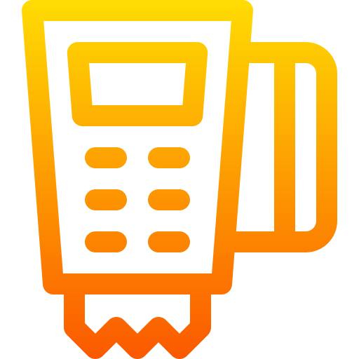 tarjeta de crédito Basic Gradient Lineal color icono