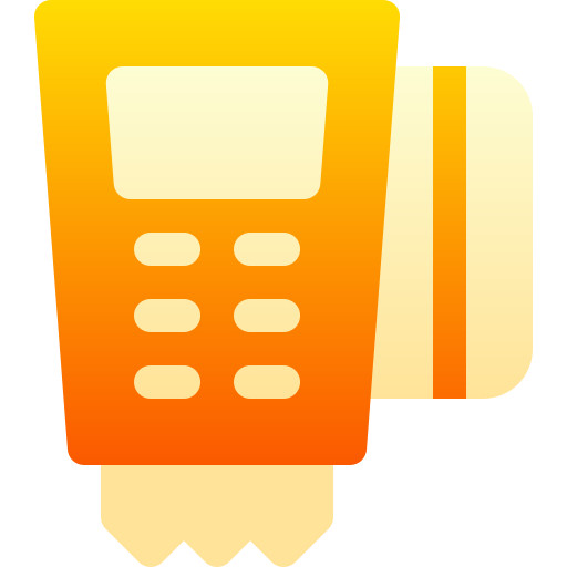 Credit card Basic Gradient Gradient icon