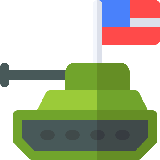tank Basic Rounded Flat icoon