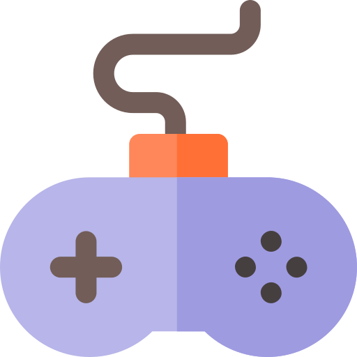 ゲームパッド Basic Rounded Flat icon