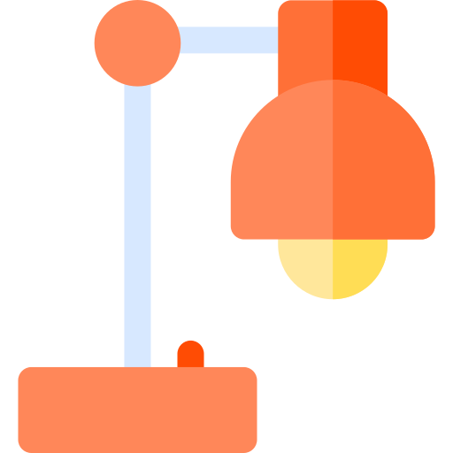 lampka biurkowa Basic Rounded Flat ikona