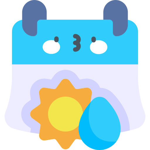 여름 Kawaii Flat icon