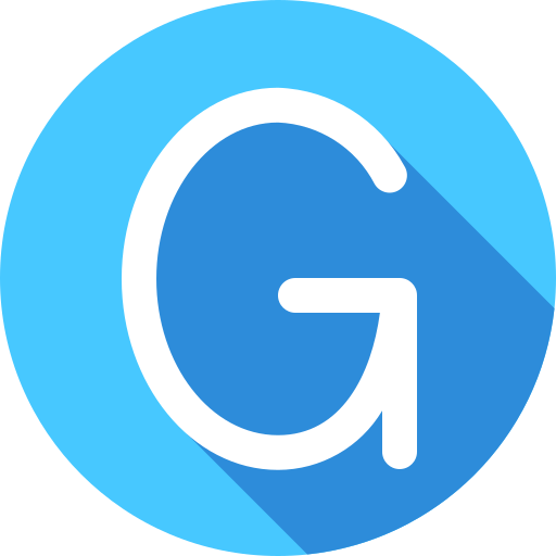 lettera g Generic Circular icona