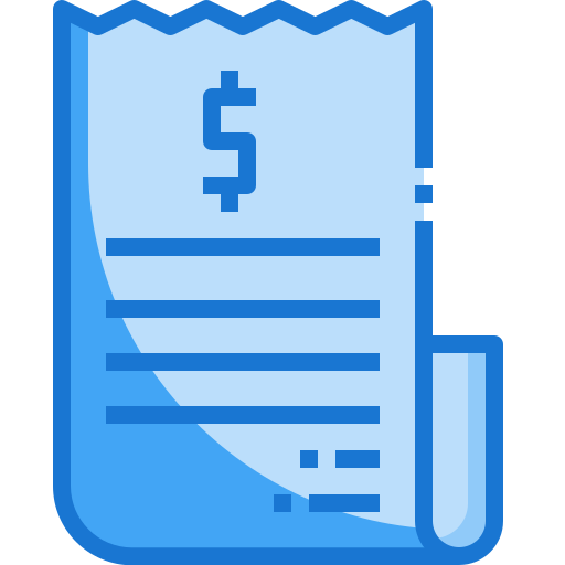 factura Generic Blue icono