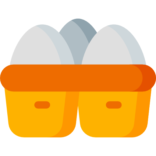 des œufs Soodabeh Ami Flat Icône