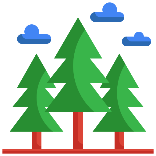 Лесной Generic Flat иконка