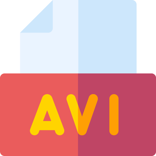 avi Basic Rounded Flat icon