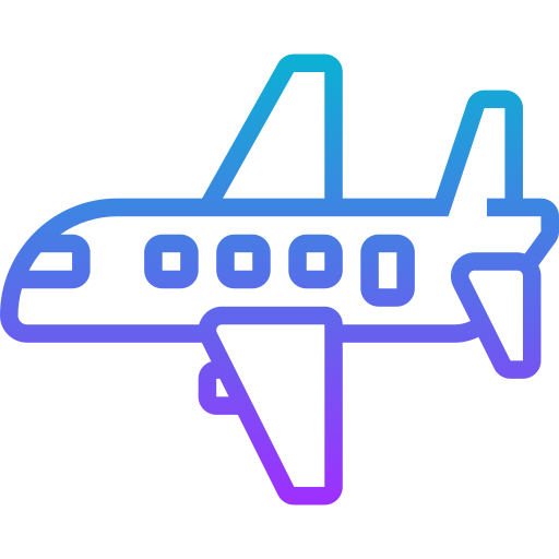 항공기 Meticulous Gradient icon