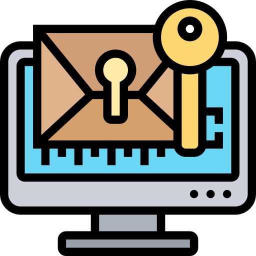 e-mail Meticulous Lineal Color icon