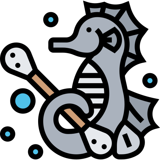 Seahorse Meticulous Lineal Color icon