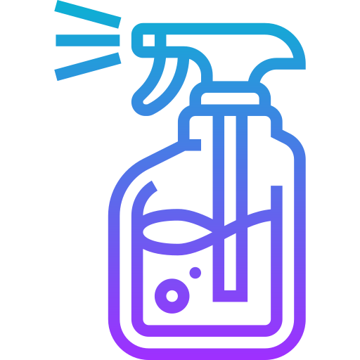 spray detergente Meticulous Gradient icona