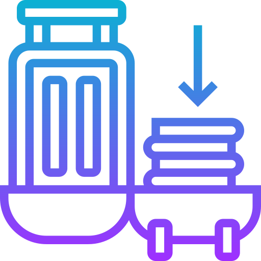 Luggage Meticulous Gradient icon